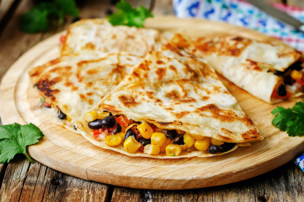 Vegetable Quesadilla Recipe - Hero image