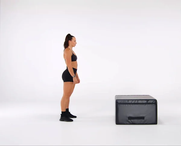 Laura Roberts Burpee Box Jump
