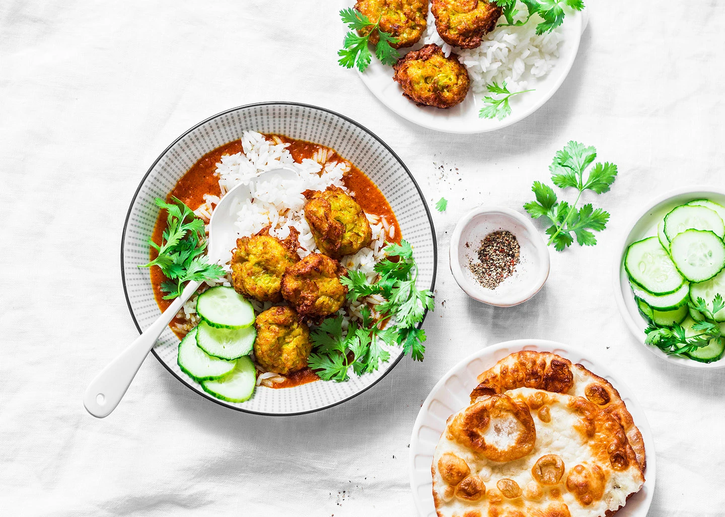 Vegetable Koftas with Curry Sauce