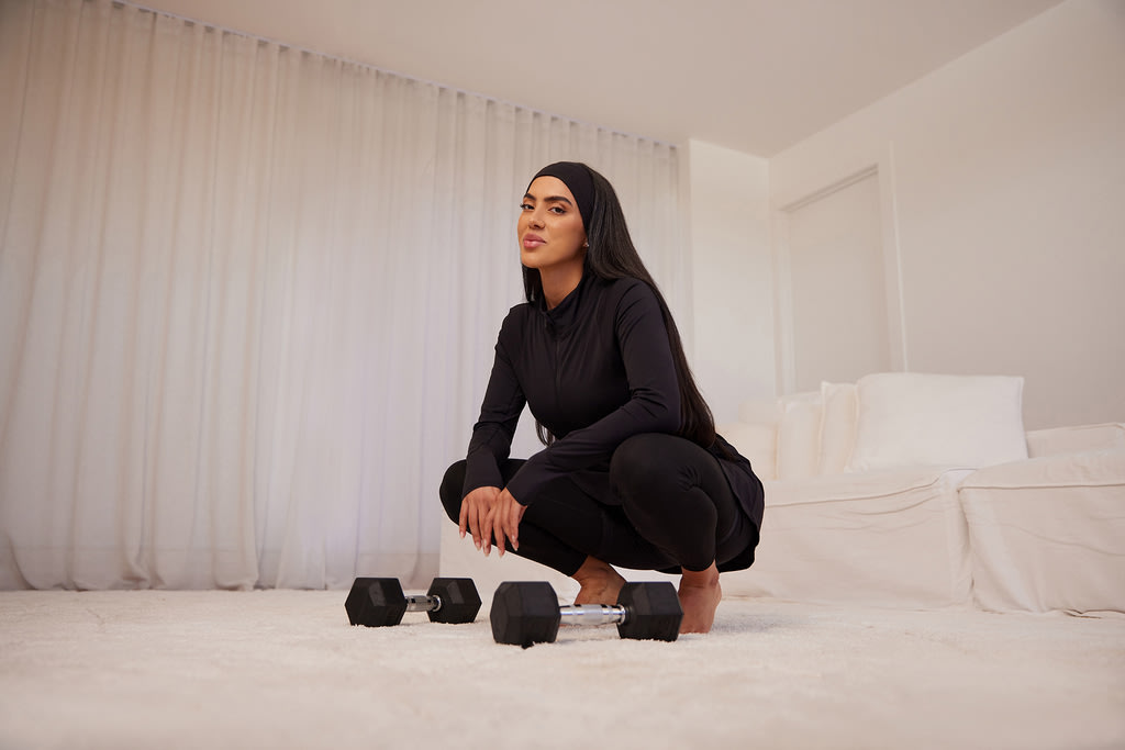 Ruba Ali Working Out During Ramadan