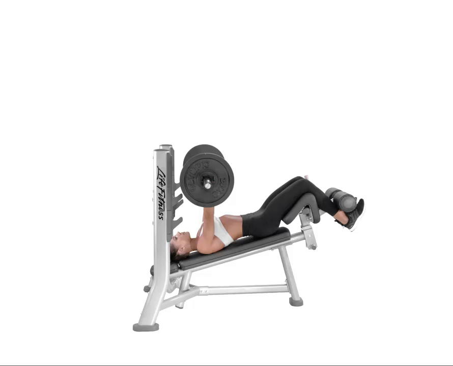 Decline Bench Press Exercise Instructions & Video - Sweat