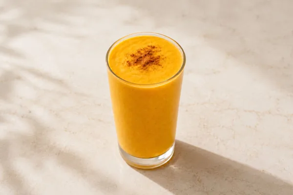 Katie's golden milk protein smoothie
