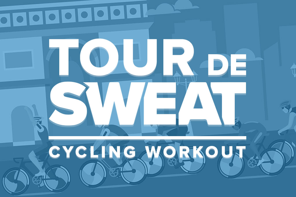 Celebrate Tour De France with this Tour De Sweat Cycling Workout - Hero image