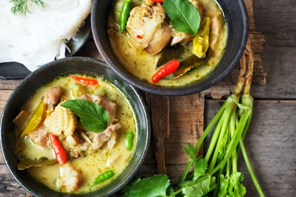 Thai green curry