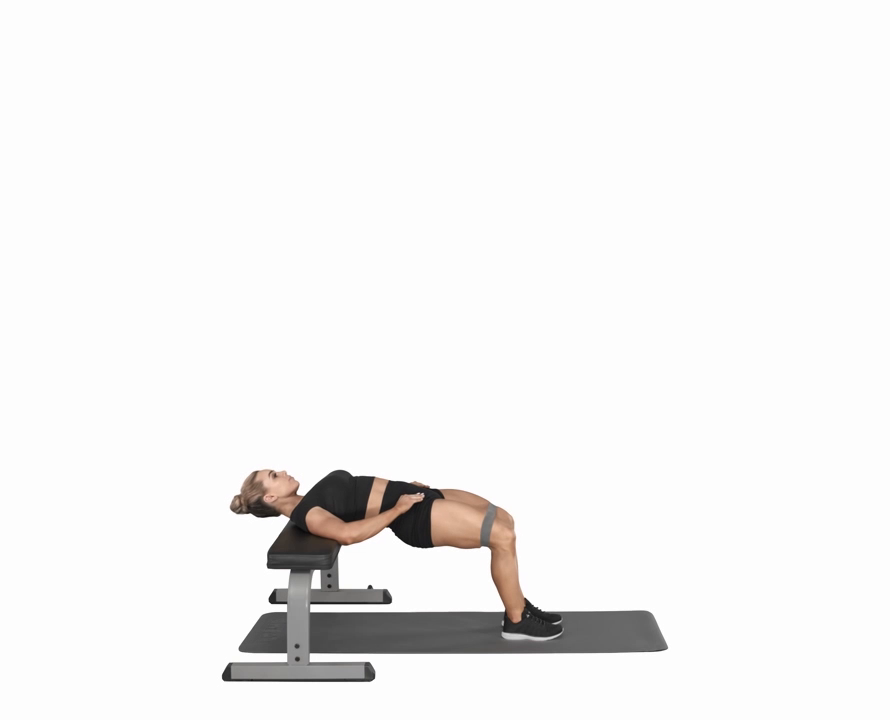 Banded Hip Thrust - Sweat