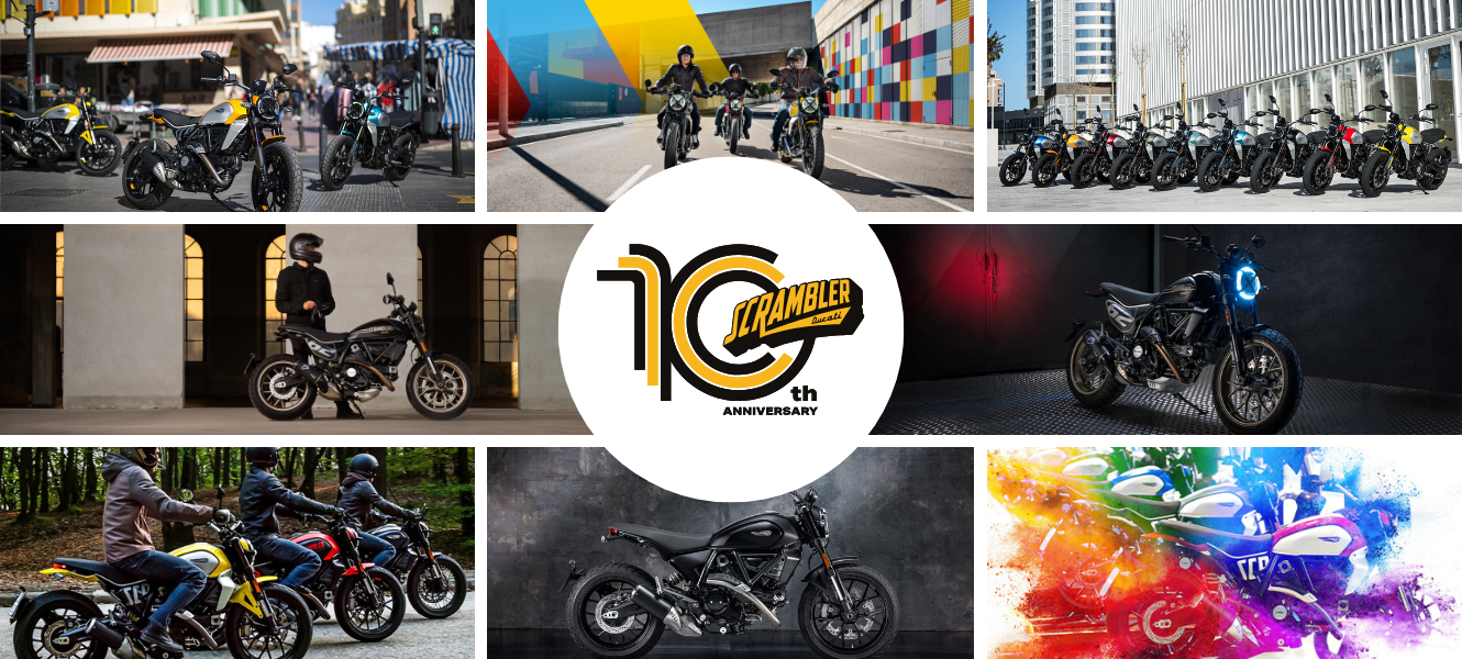 ドゥカティ　スクランブラー　10周年記念Tシャツ スクランブラー・ドゥカティ10周年記念キャンペーン