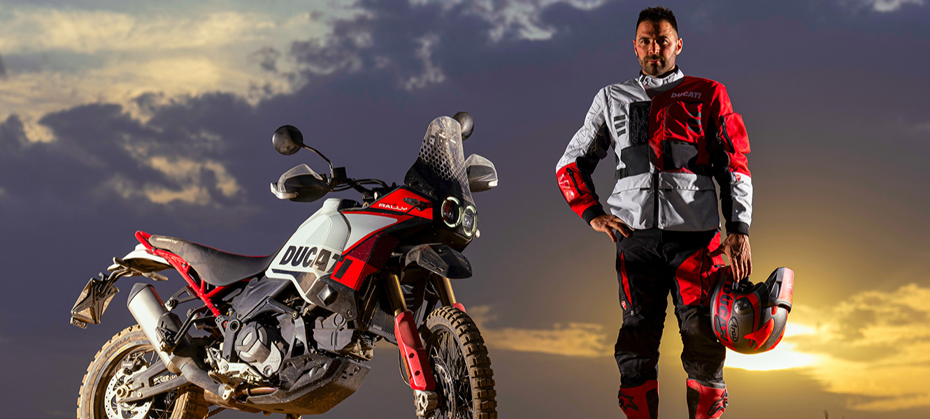 日々のツーリングを感動的な旅へと変える、Ducati Explorerアパレル