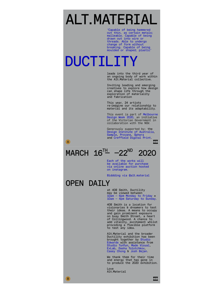 Alt.Material Ductility