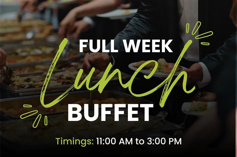 Premium Full Week Lunch Buffet at Tabla Clermont