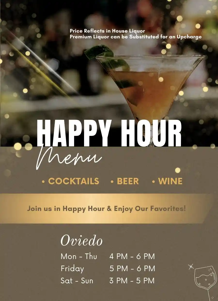 Happy Hour Menu