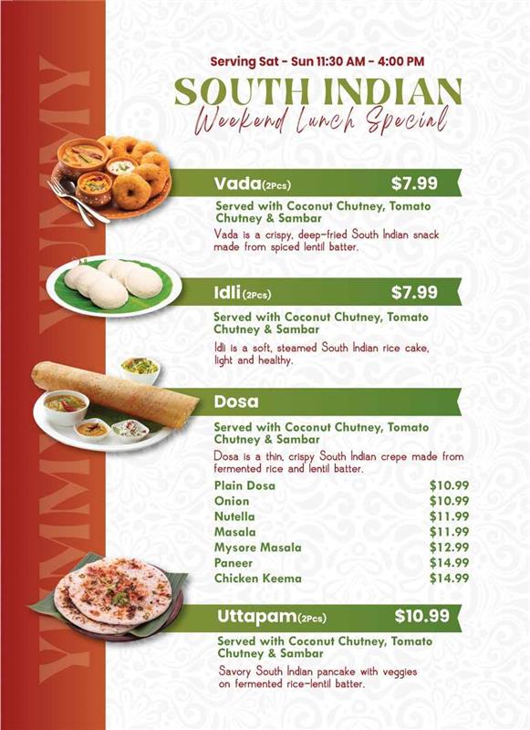 Weekend Lunch Special