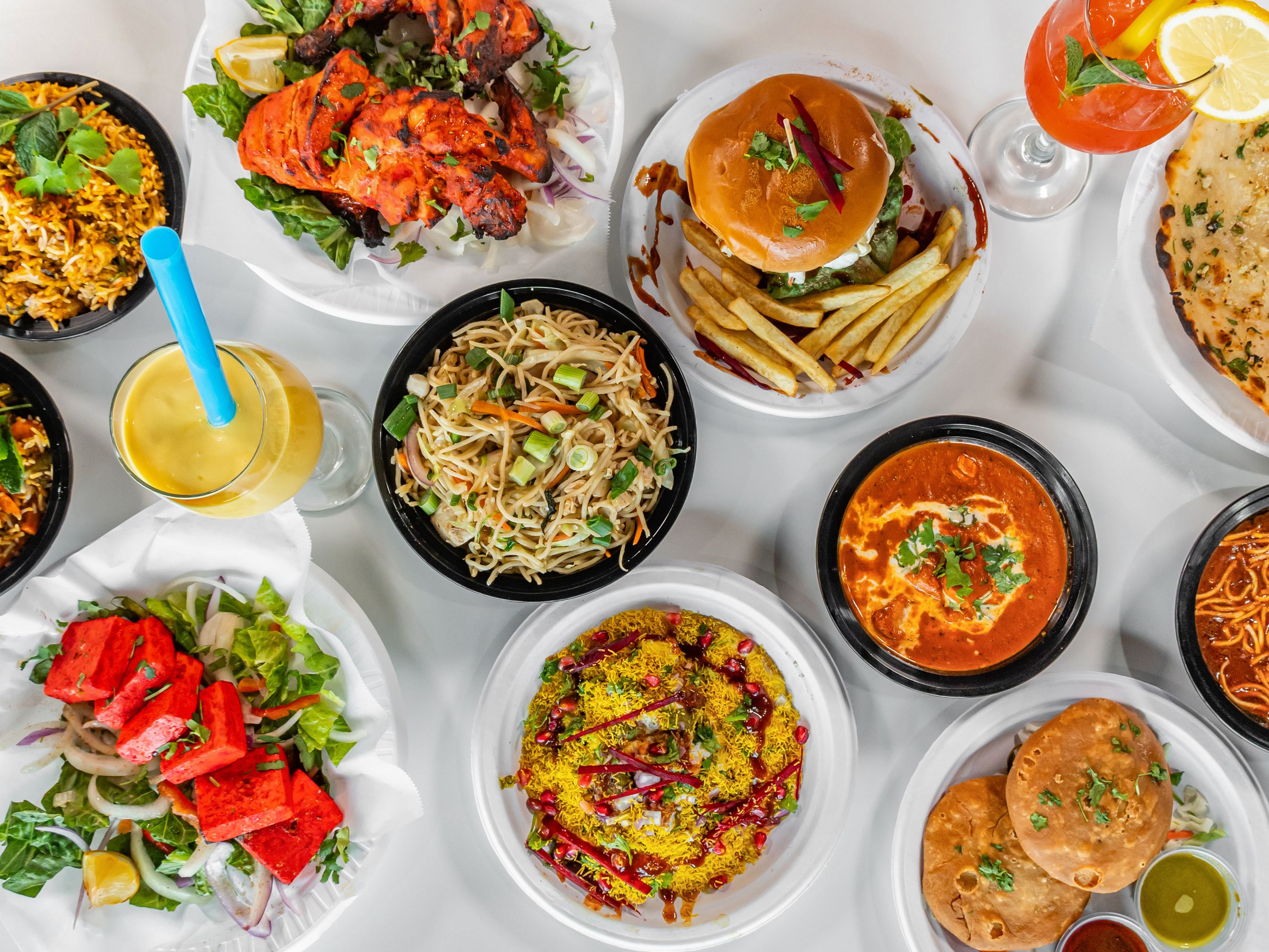 Modern Indian Menu menu preview