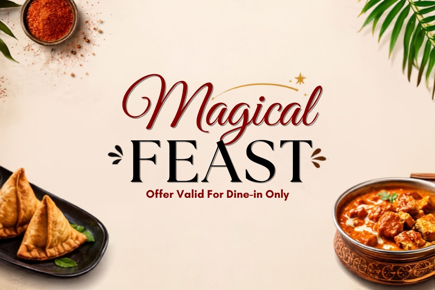 Experience the Magical Feast at Tabla Winter Park for $30!