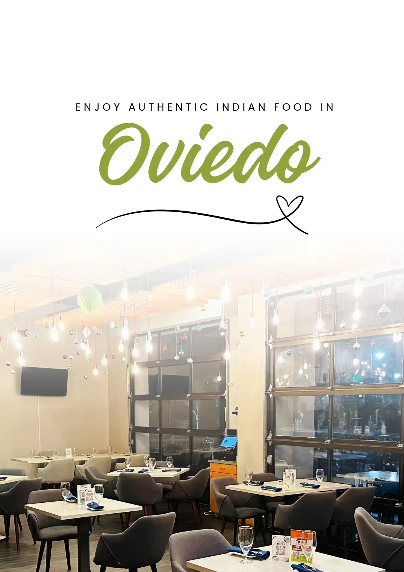 Oviedo Indian Restaurant Banner