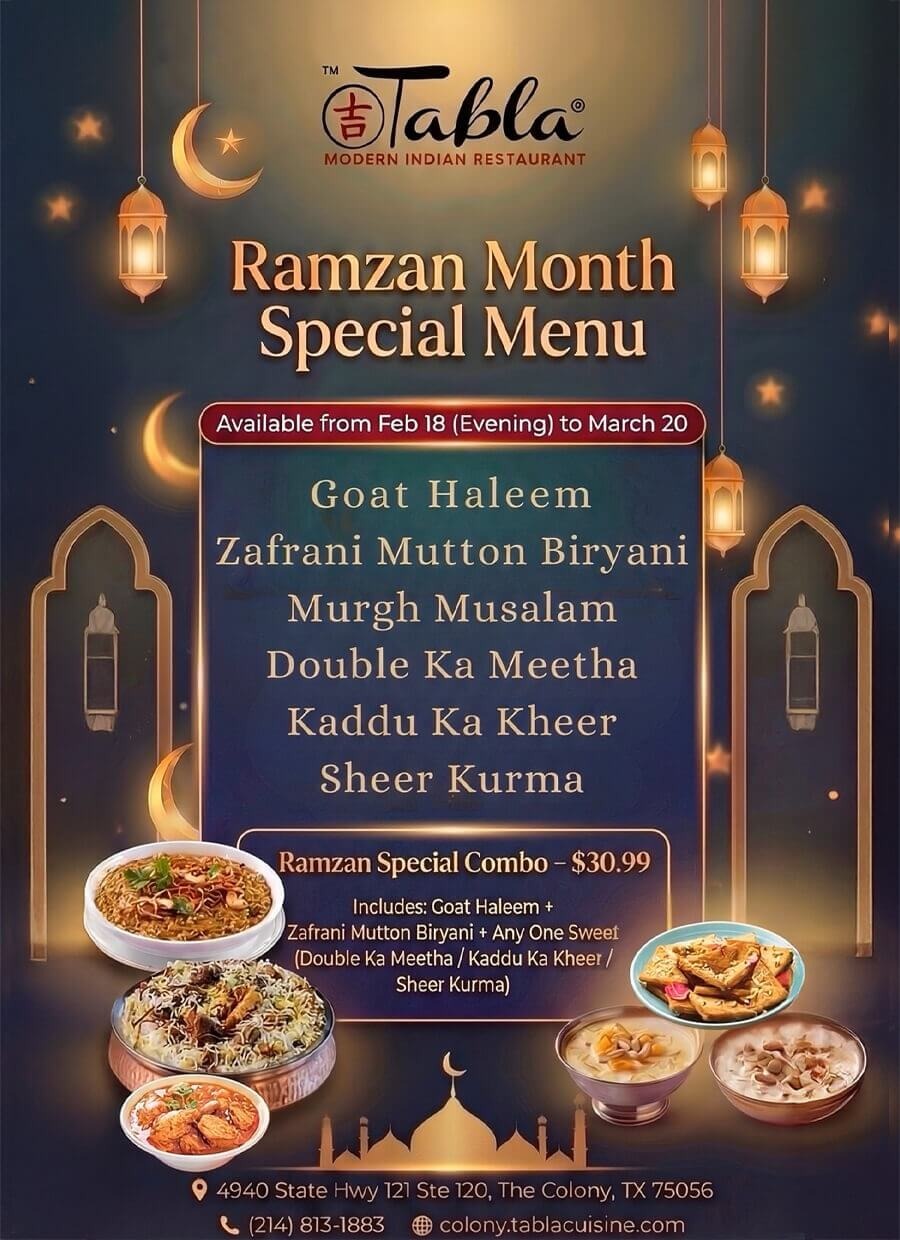 Ramzan Month Special Menu