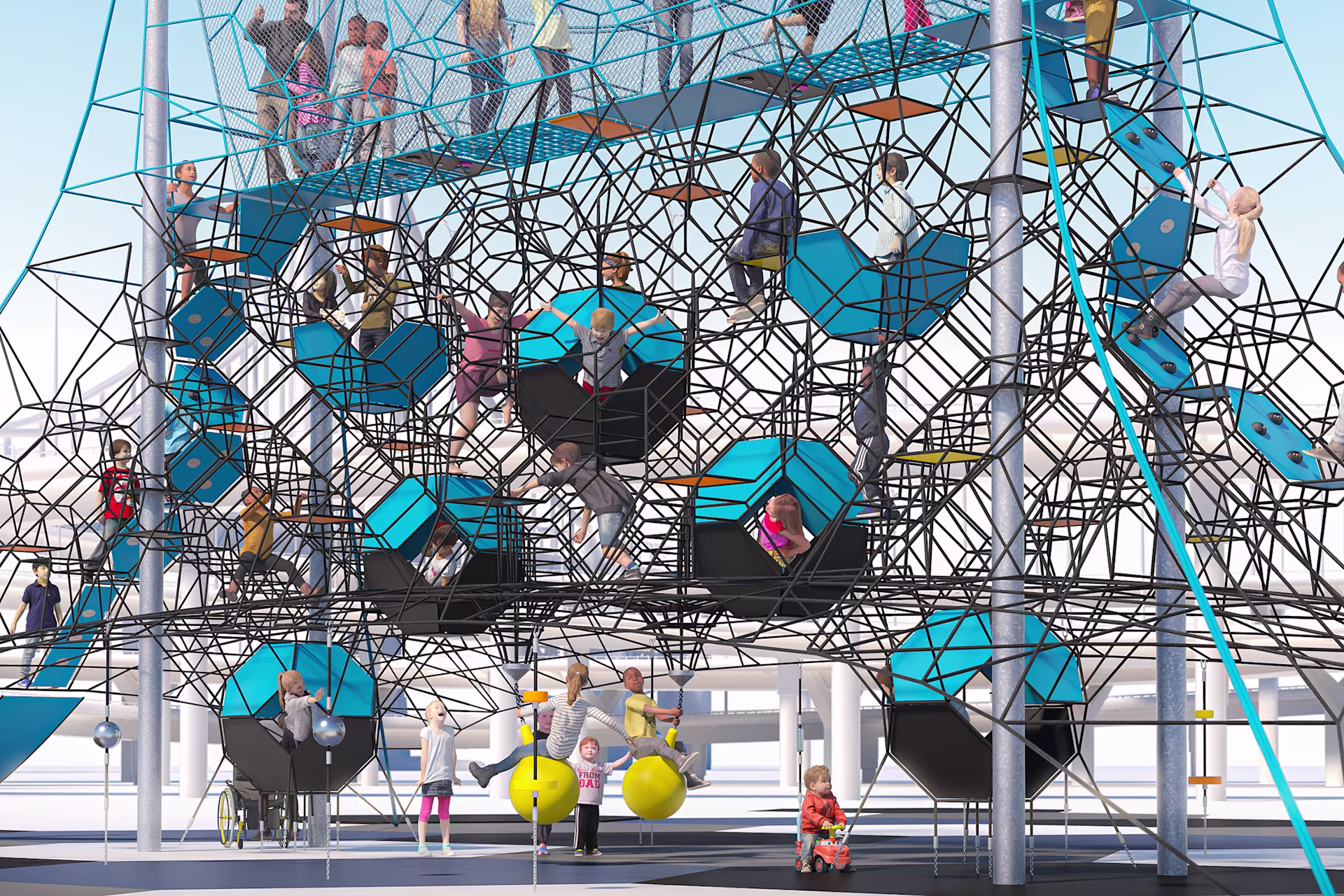 The Brachiosaurus - HUGE NET