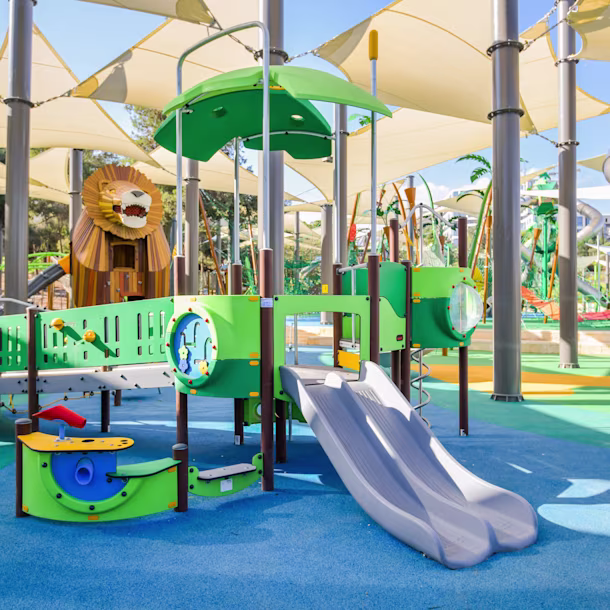 playground systems for toddlers in Jerusalem Sacher park