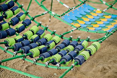 全身で感覚遊び