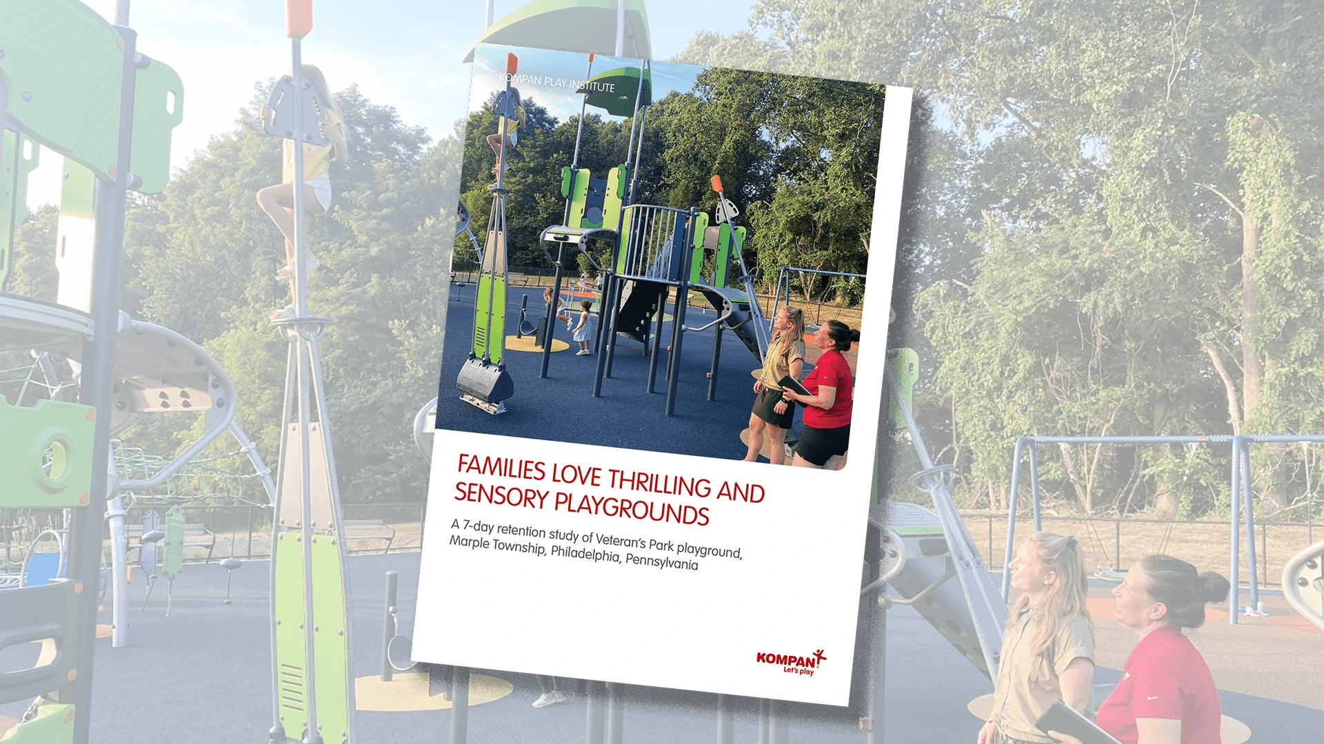 The cover of a book about playground equipment