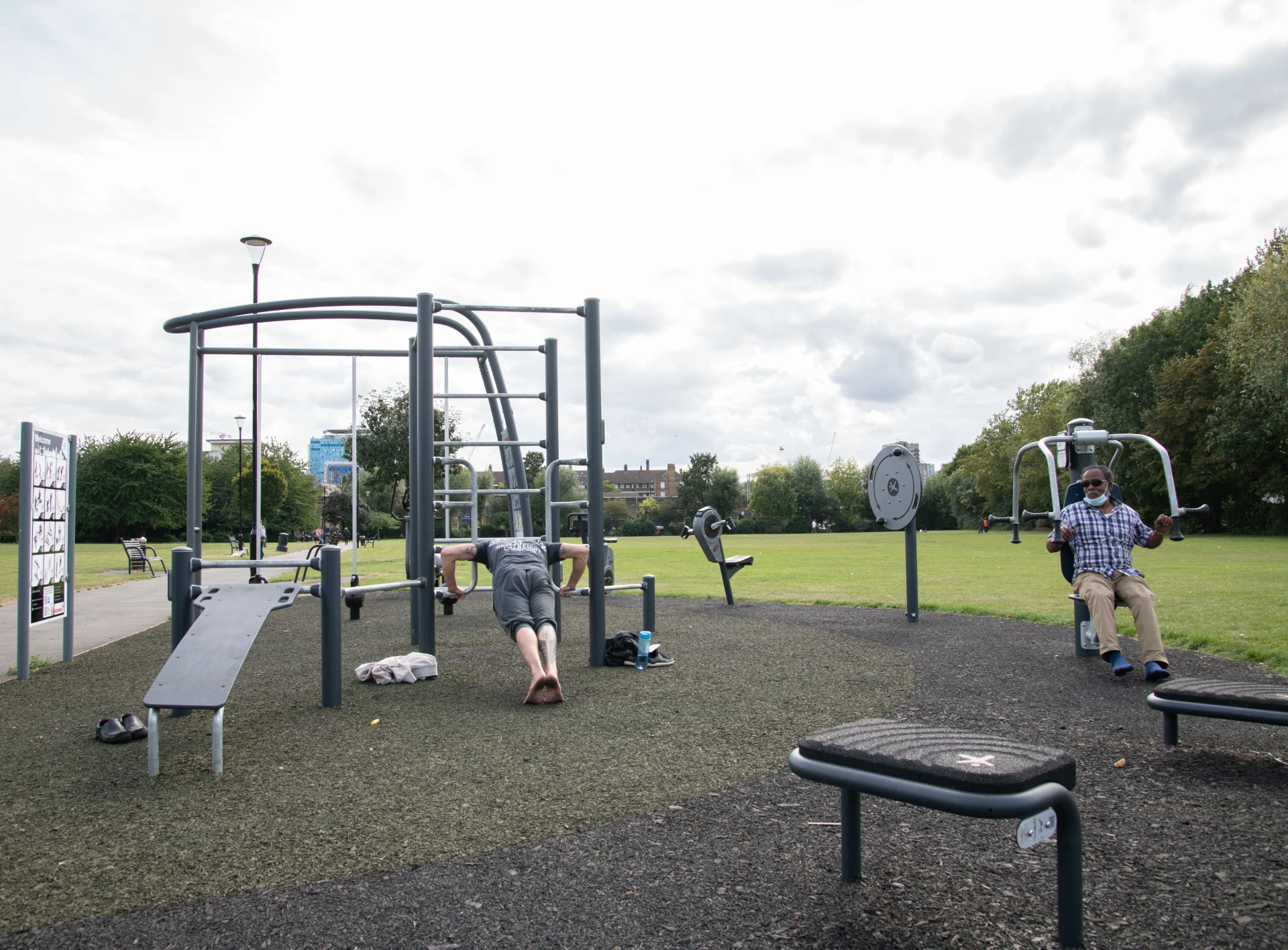 Weavers Field Fitness Area 