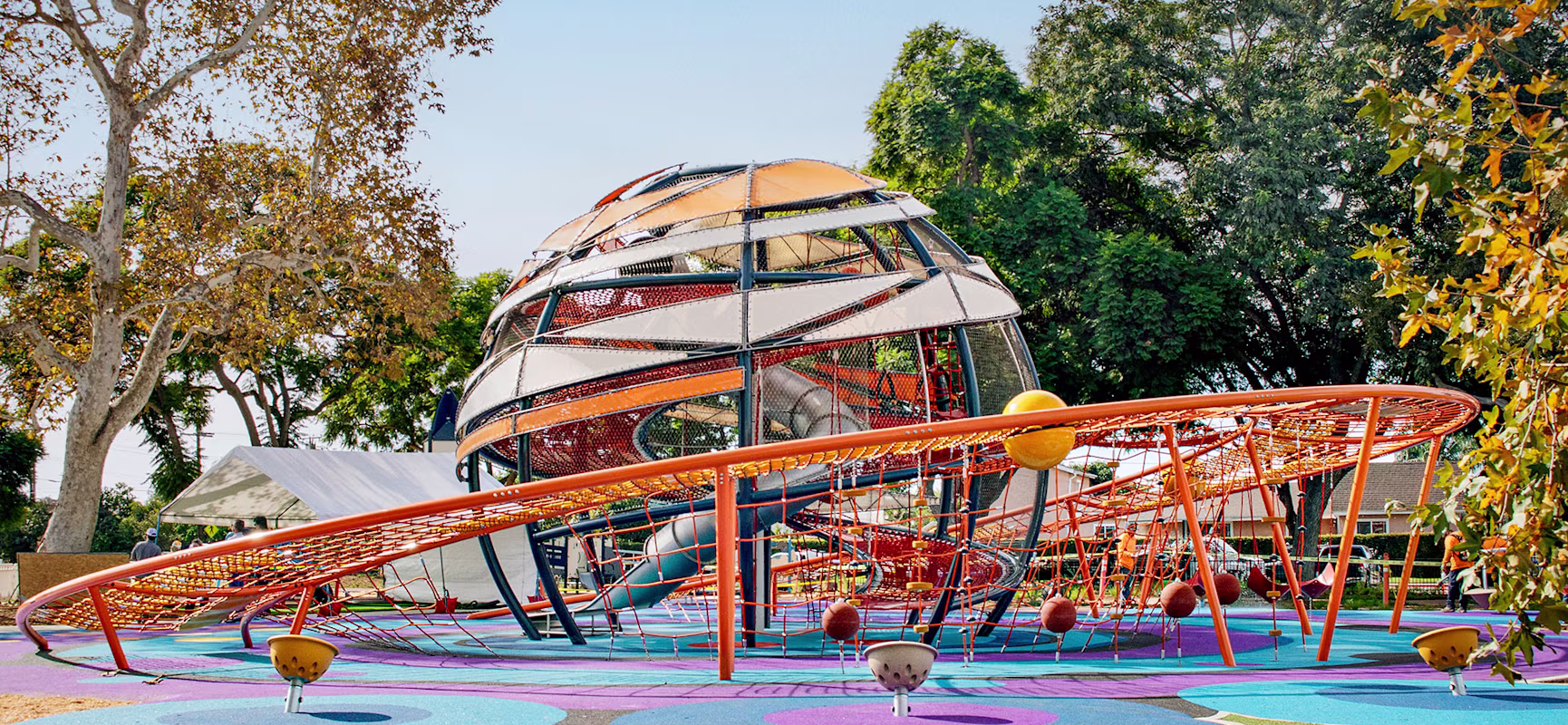 Saturn Sphere at Lynwood Mega Playground
