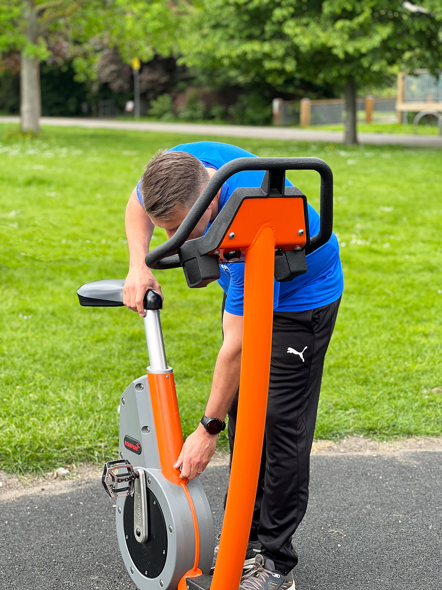 Dartford central park fitness site  5