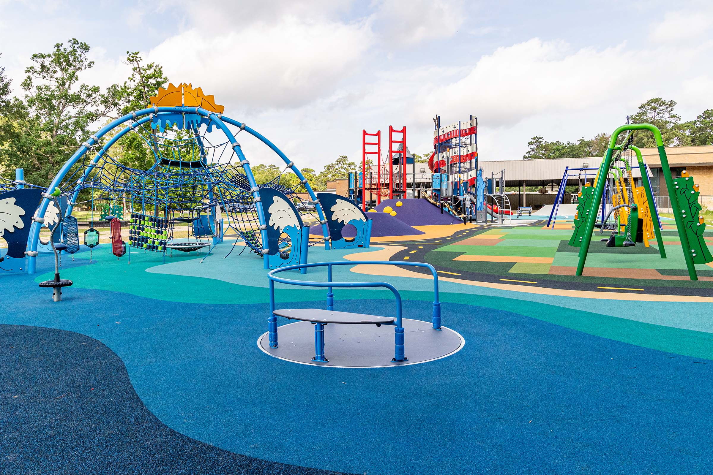 America the Beautiful Playground in Humble, Texas.