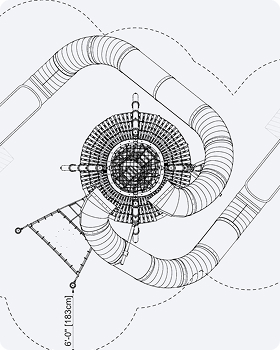 Infinity tower design sketch