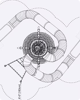 Infinity tower design sketch