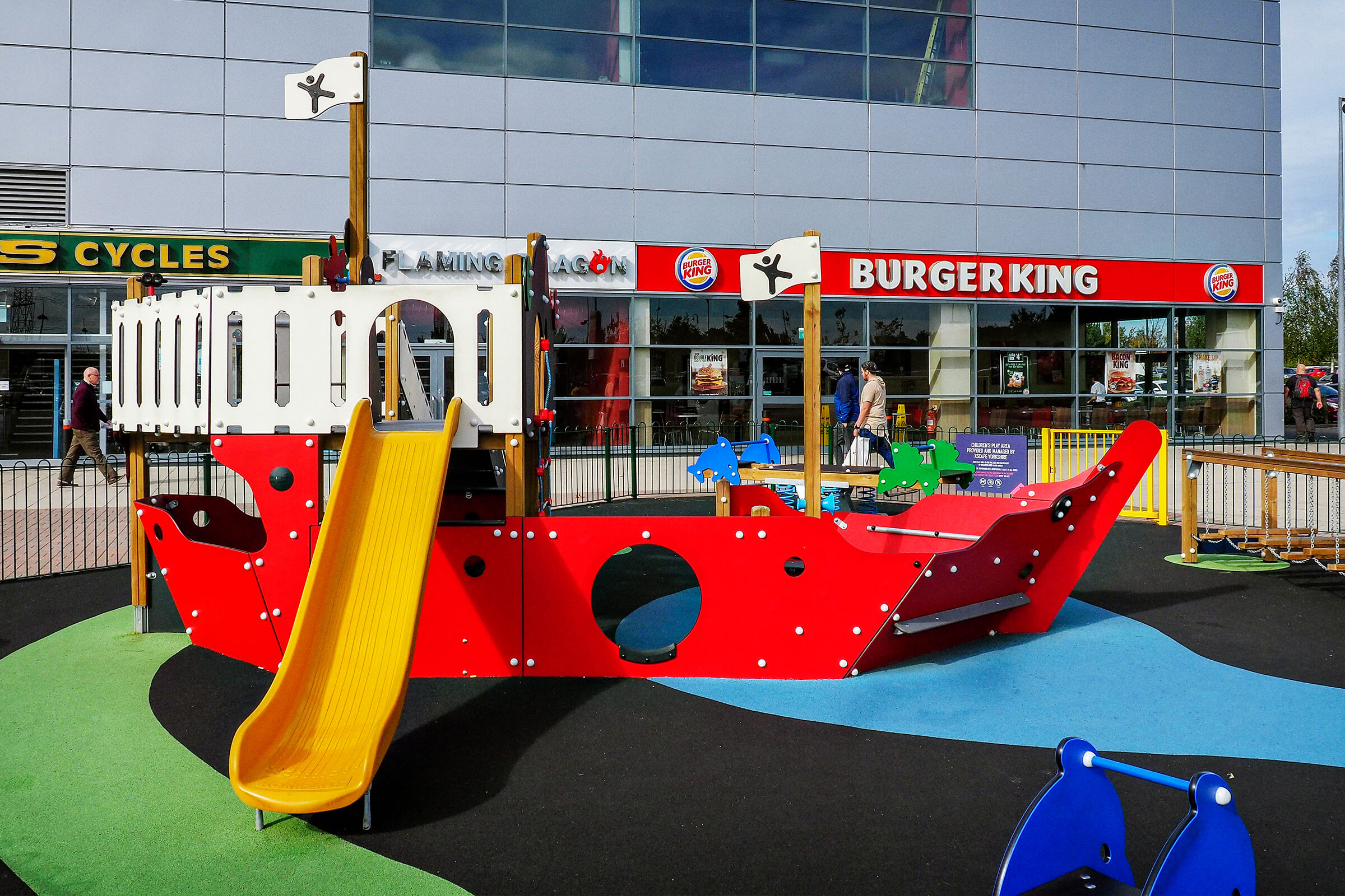 KOMPAN XSCAPEviihdekeskus Yorkshire