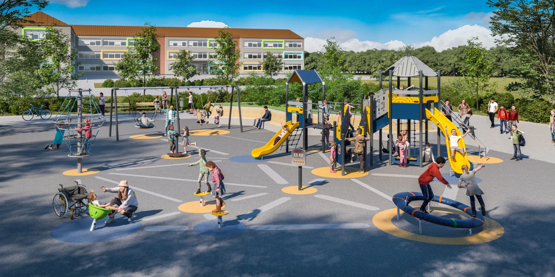 Playground-design-idea Schoolyard Magnet ASTM version-2023