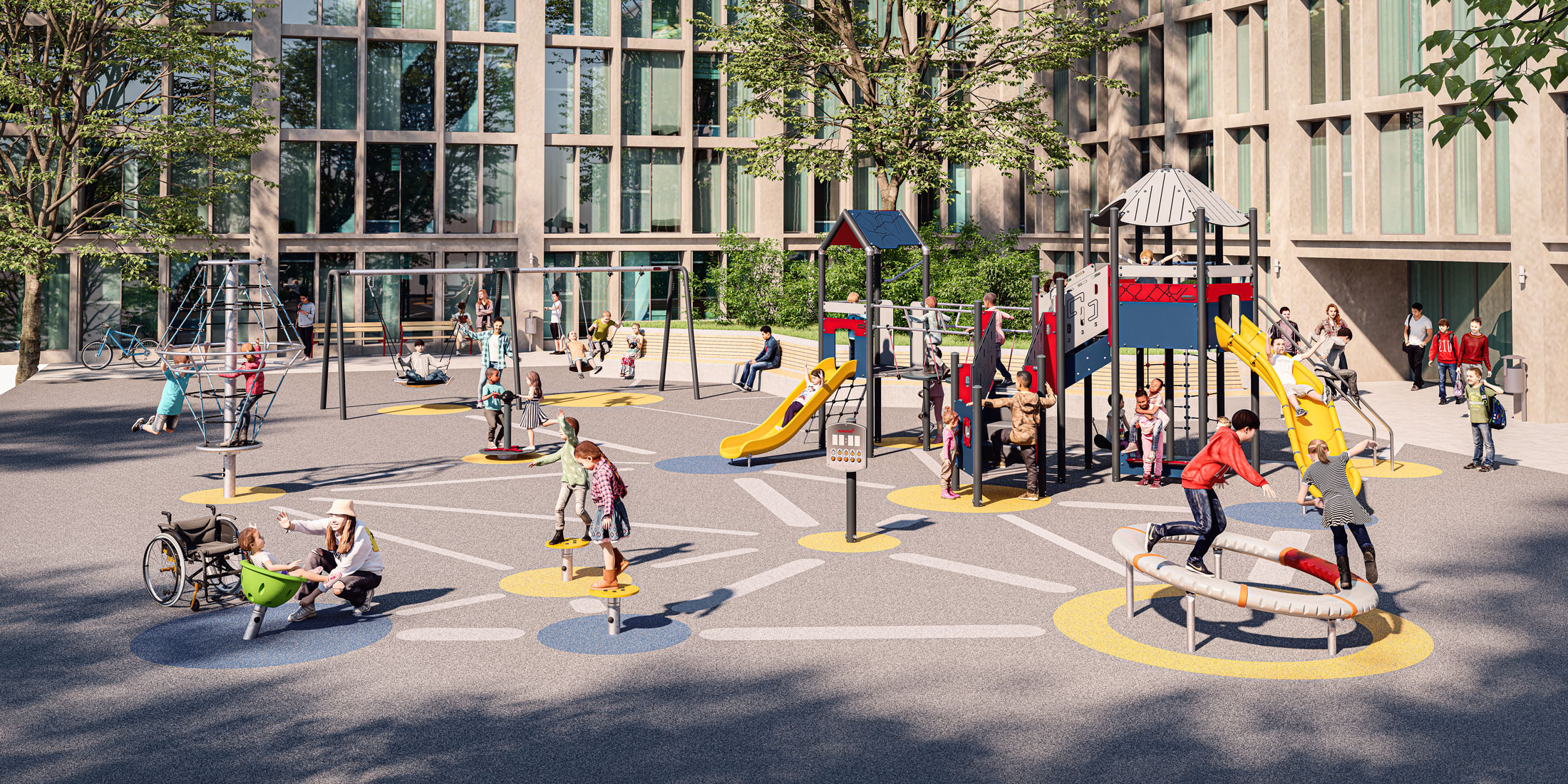 Playground-design-idea Schoolyard Magnet ASTM version-2023
