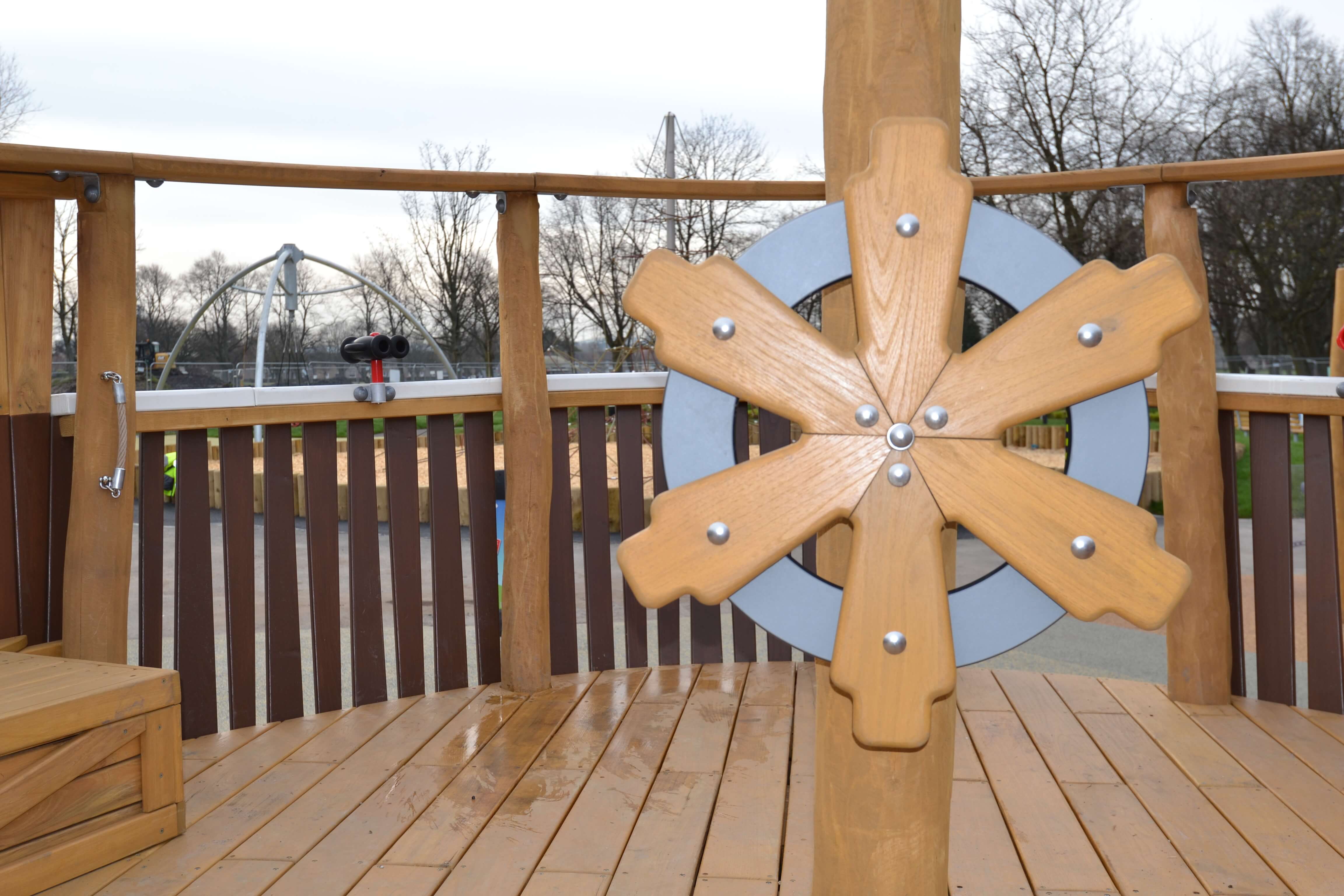 Zetland Park - Wheel - Rudder