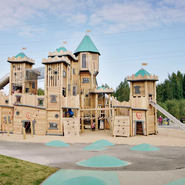 playground dimensions large playgrounds