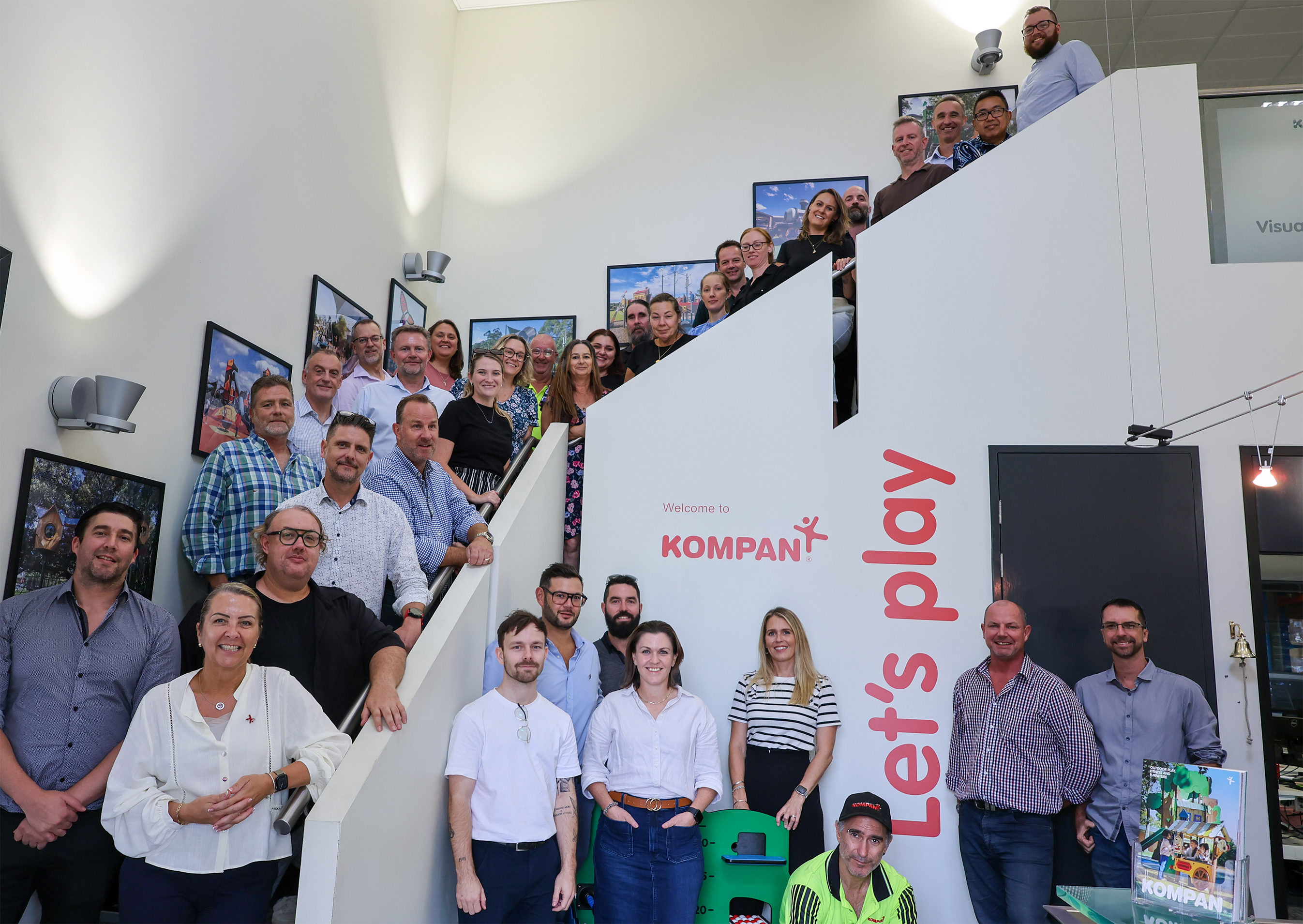 KOMPAN Australia Team - March 2025