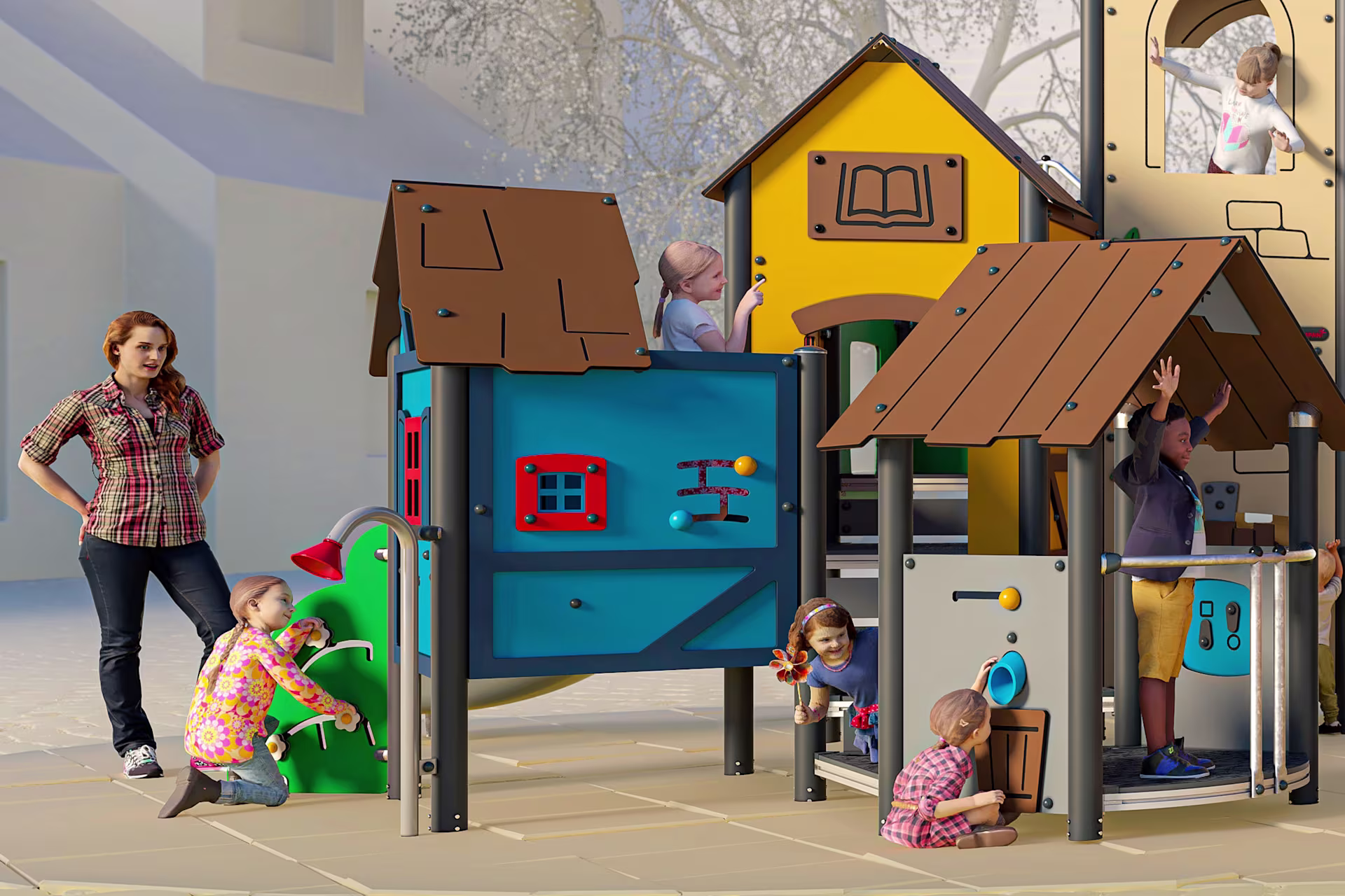 The Old Village - Sensory play