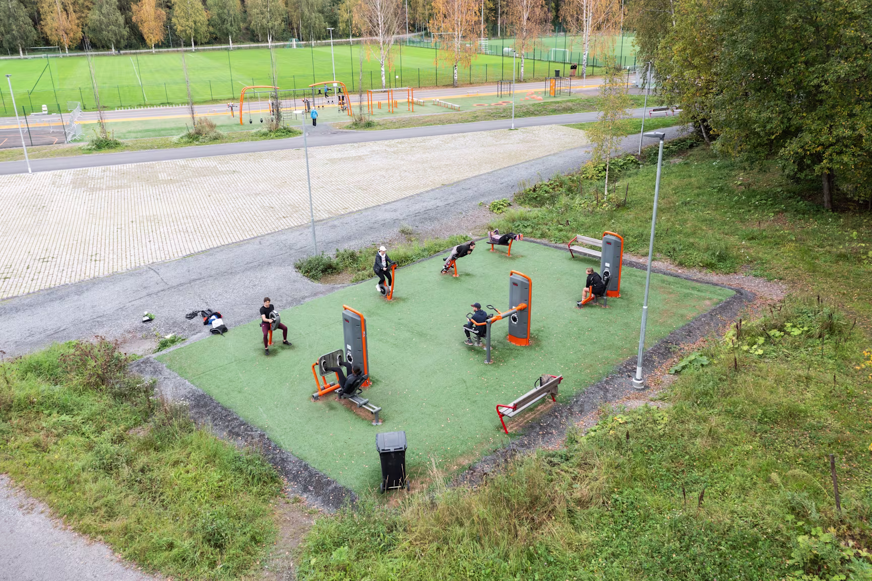 Kaupin urheilupuisto - Media 