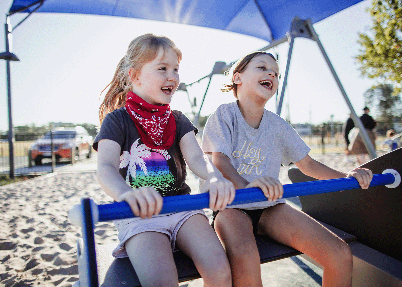 KOMPAN classic outdoor playground equipment 