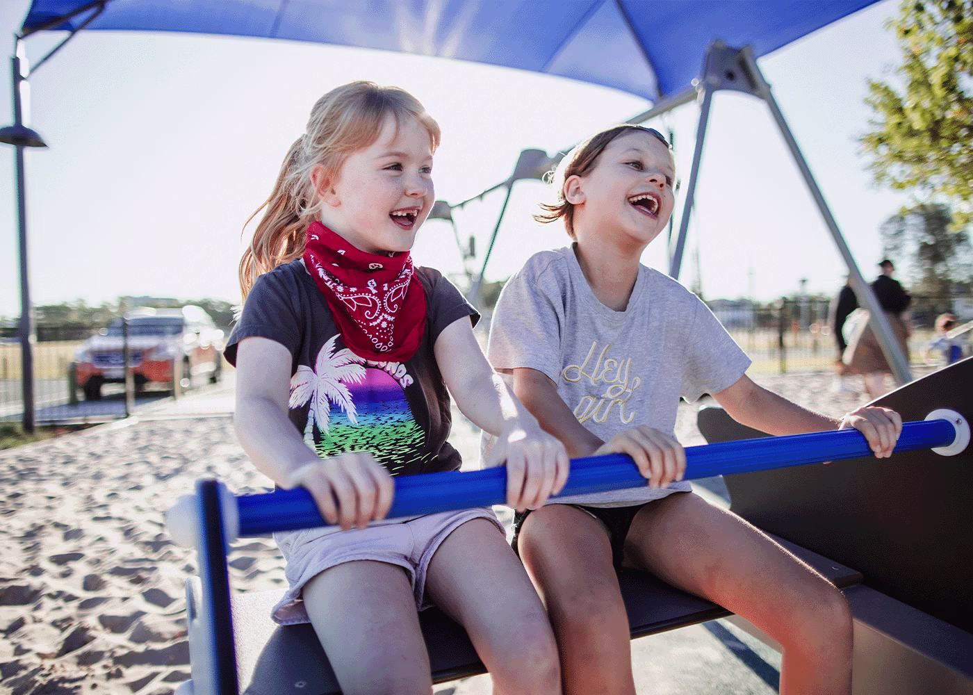 KOMPAN classic outdoor playground equipment 