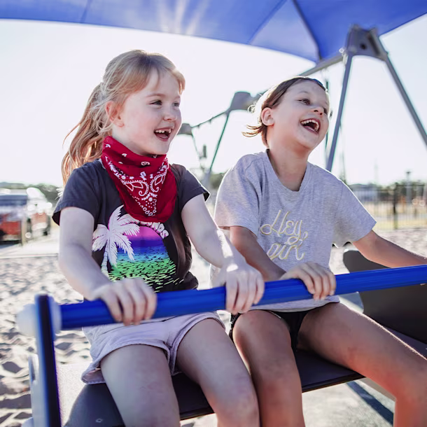 KOMPAN classic outdoor playground equipment
