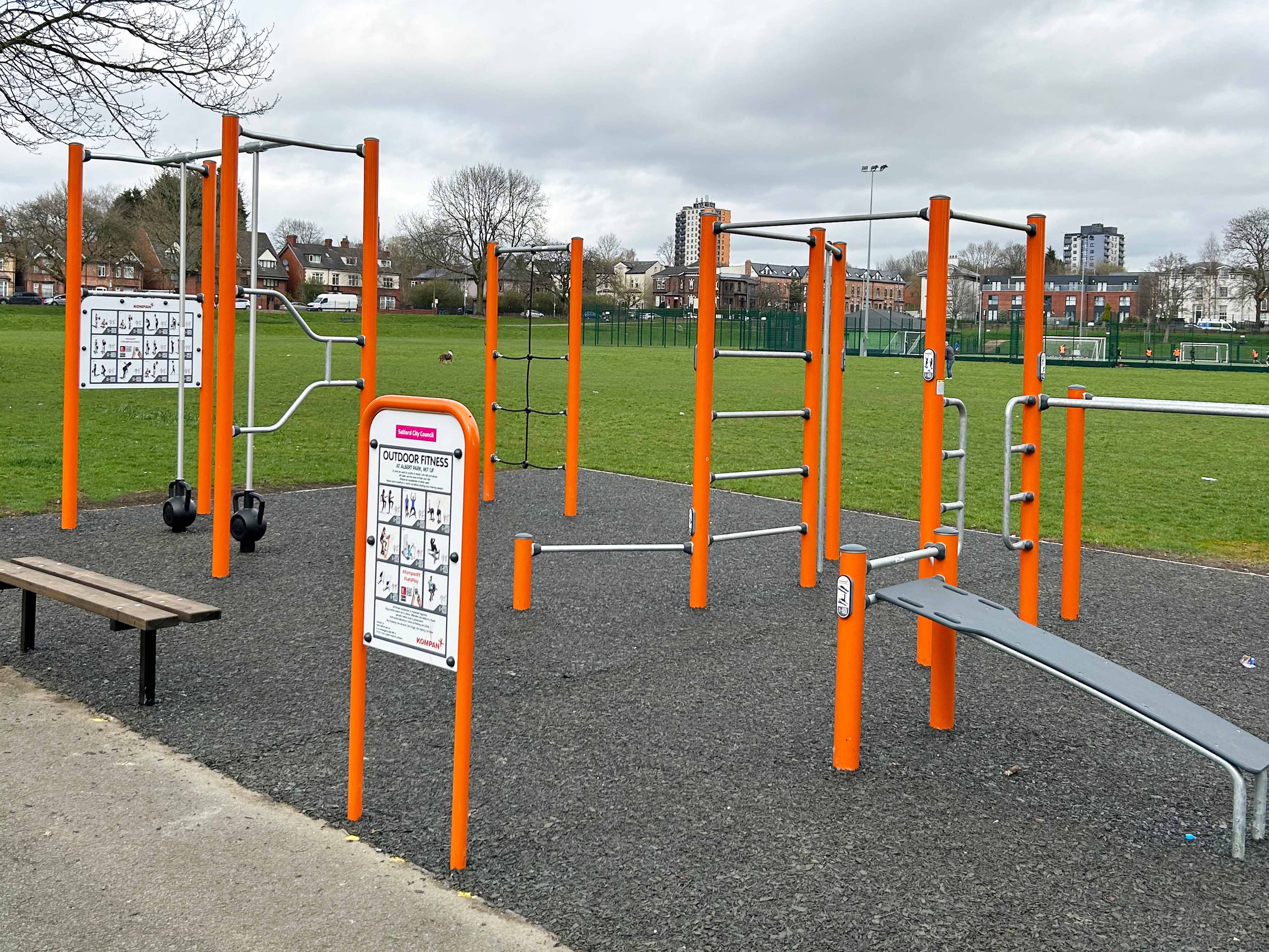Albert Park, Salford - large image