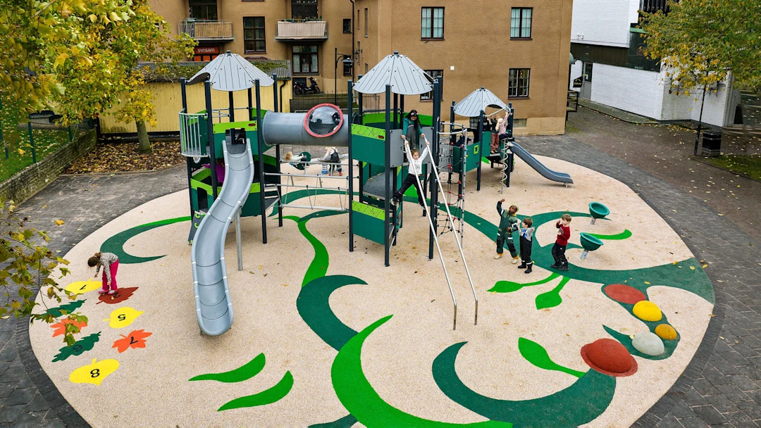 Playground Surface Types: A Comprehensive Guide - KOMPAN