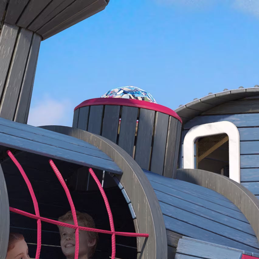 The Train - Bubble Window 