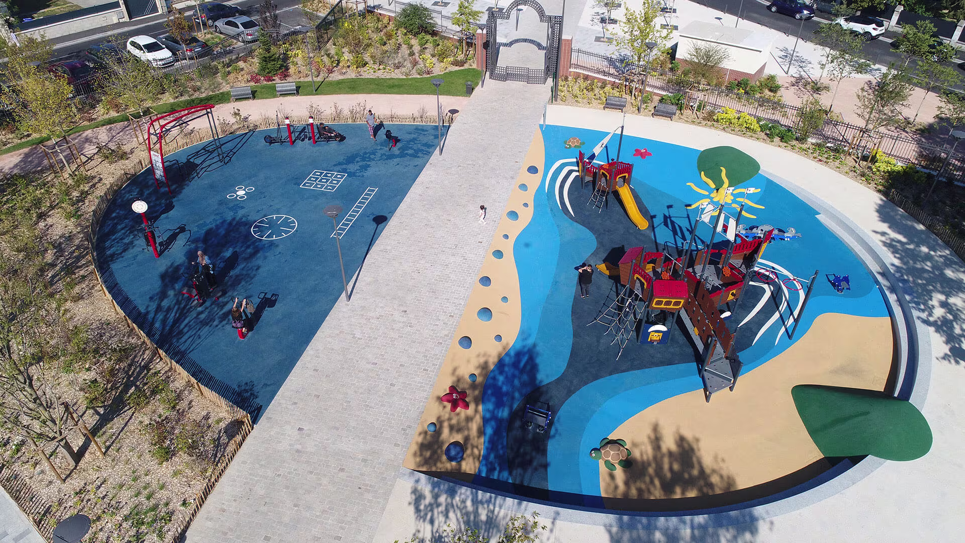 Tenk på størrelsen av uteområdet, og tenk i soner NO housing campaign