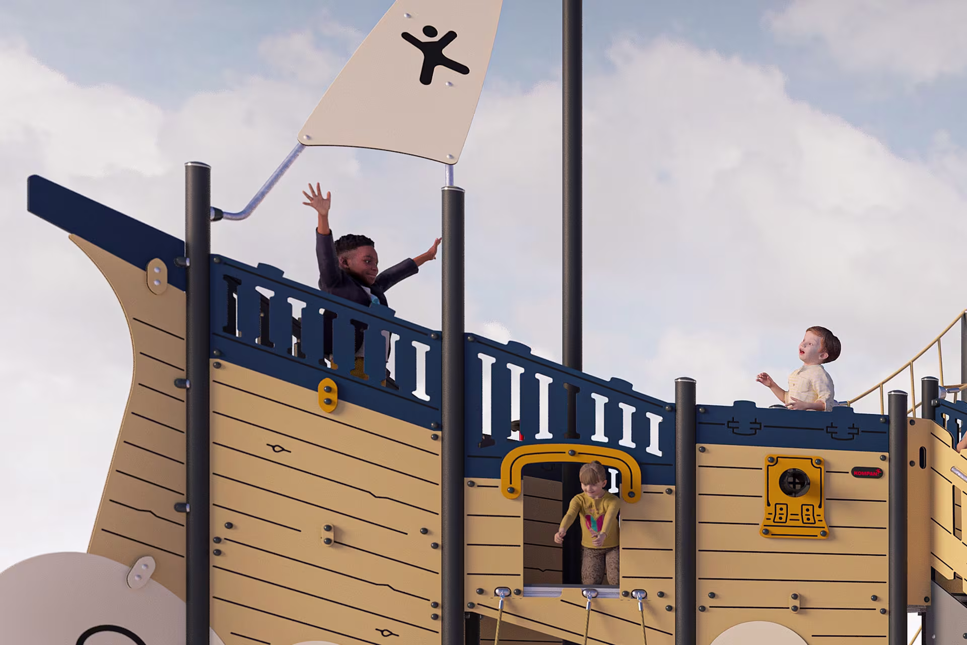 The Ship and castle - DECKS