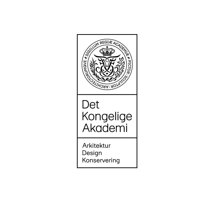 Det Kongelige Akademi Sort Logo RGB 6 DK