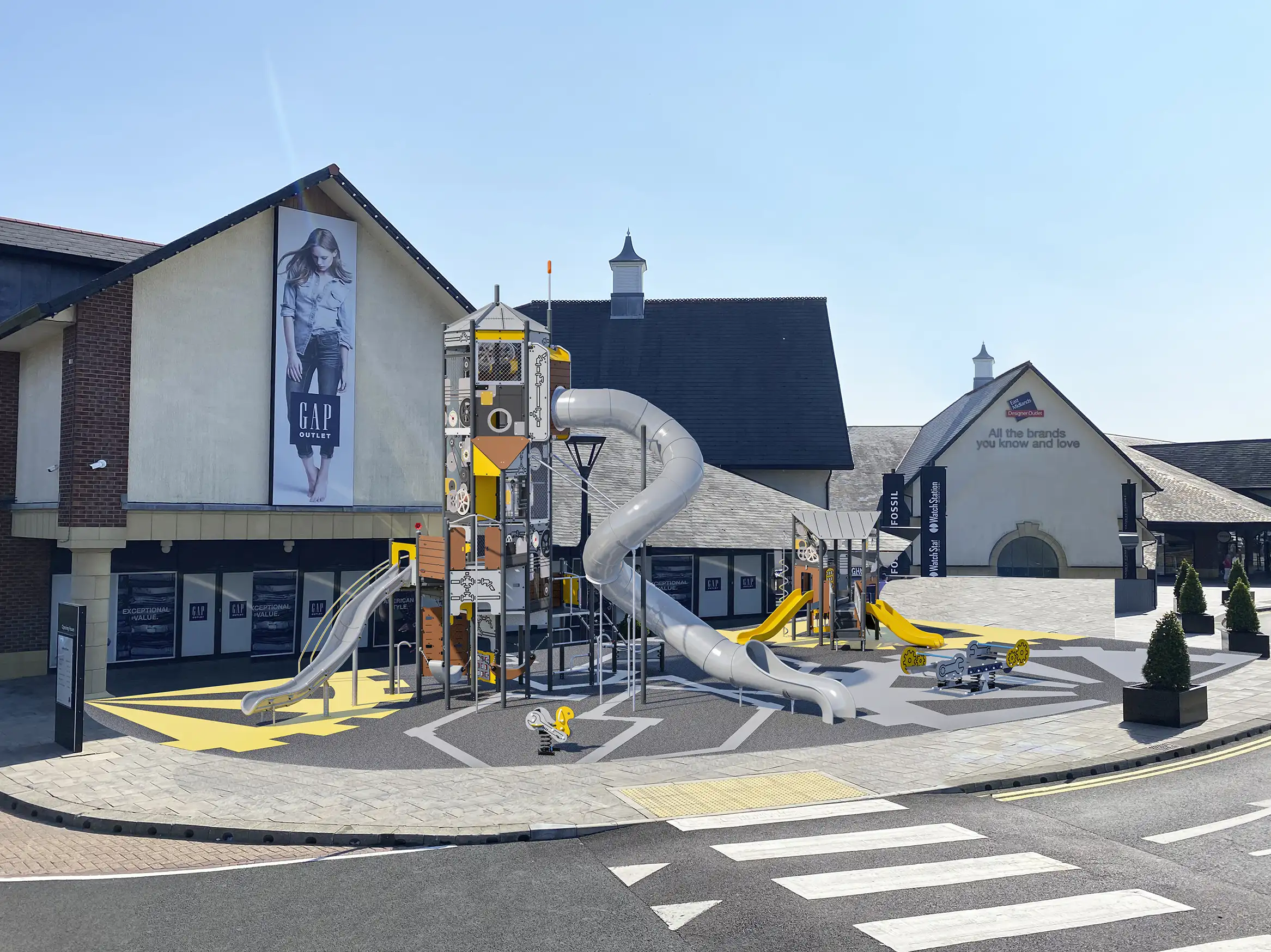 Designer Outlet Playground design pic 