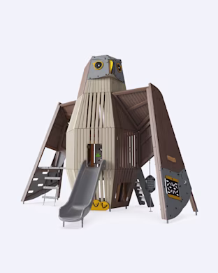 render of robinia infinity sculpture - falcon