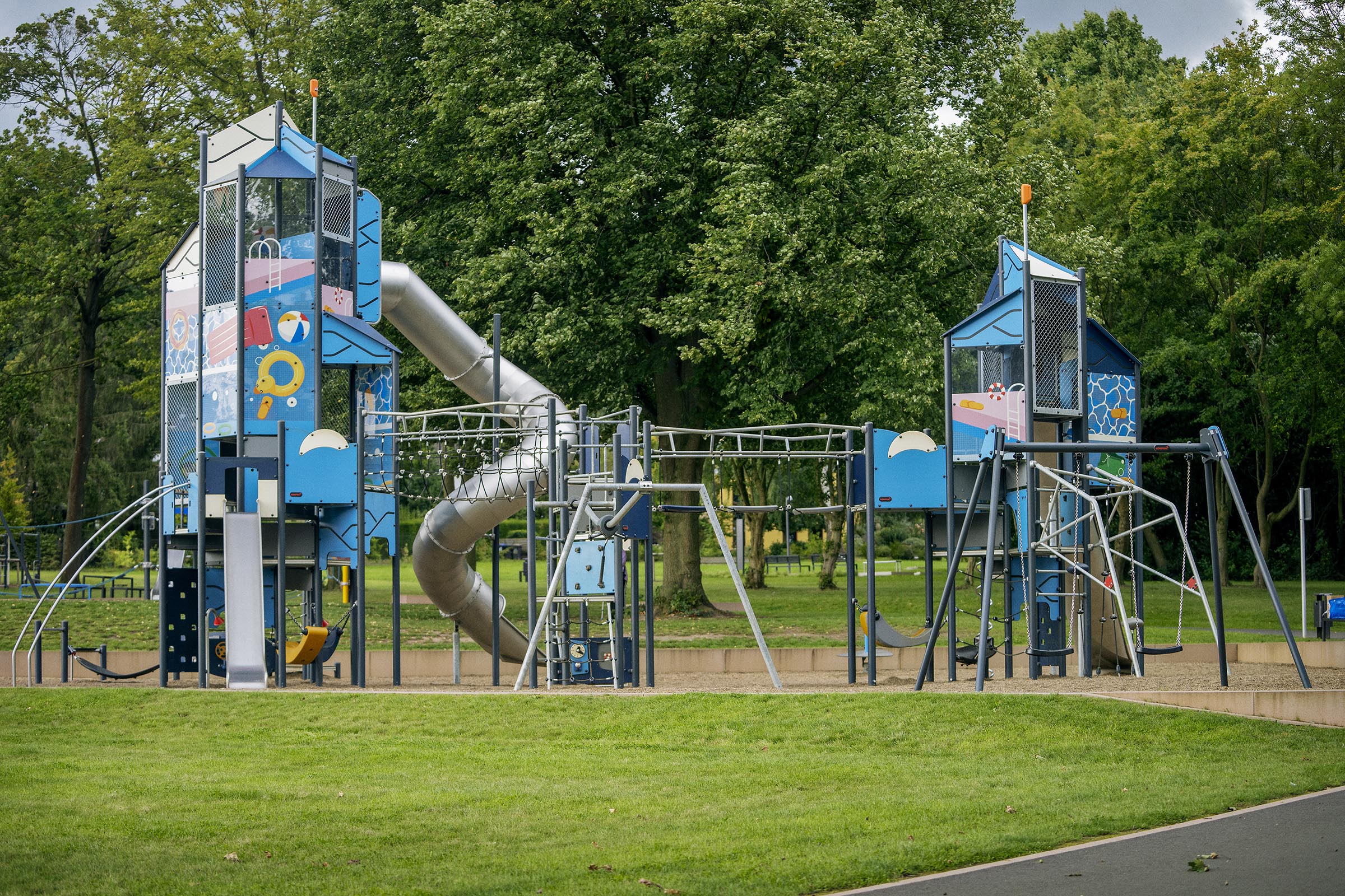 KOMPAN-Spielsystem GIANT in Minden, Deutschland