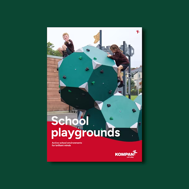 Scotland Schools Brochure, green background with front cover with boy and girl on BLOQX